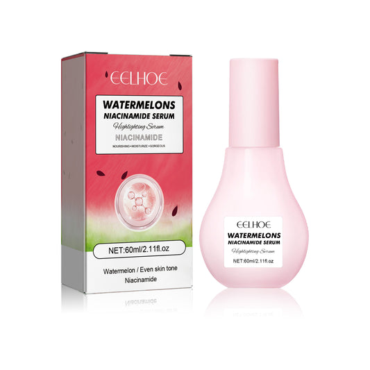 EELHOE Watermelons Niacinamide Serum, Dilute Spots Firming Haun White Skin Hydrating Moisture Essence