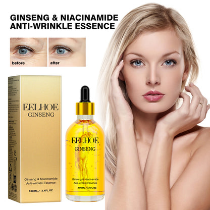 EELHOE Ginseng Face Essence Moisturizes And Hydrates Soft, Hydrating And Easy To Absorb Refreshing Face Moisturizing Essence