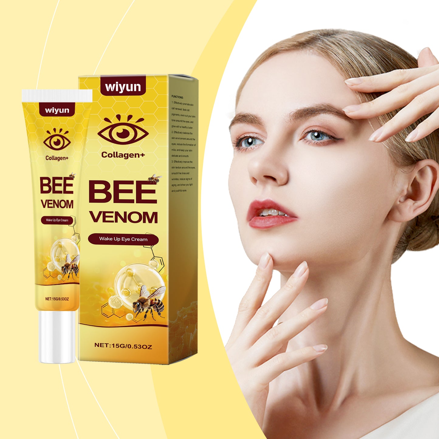 Wiyun Firming Eye Cream Moisturizes The Skin Around The Eyes And Hydrates And Hydrates The Skin Firming And Moisturizing Eye Cream